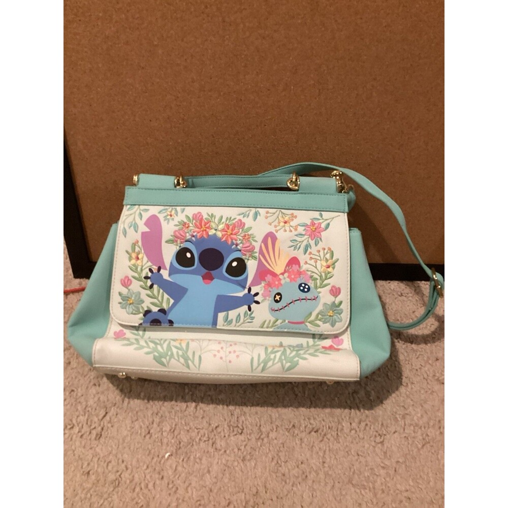 Loungefly Disney Parks Lilo & Stitch Handbag Crossbody Scamp